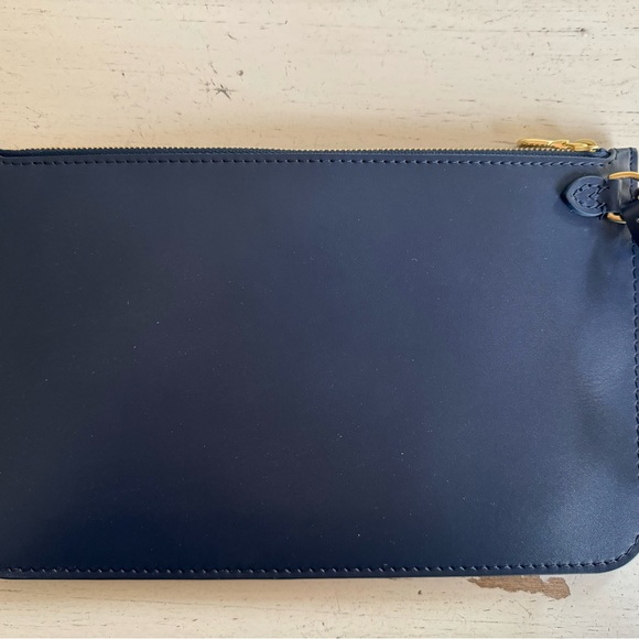 Authentic Louis Vuitton Navy Wristlet - Picture 5 of 5